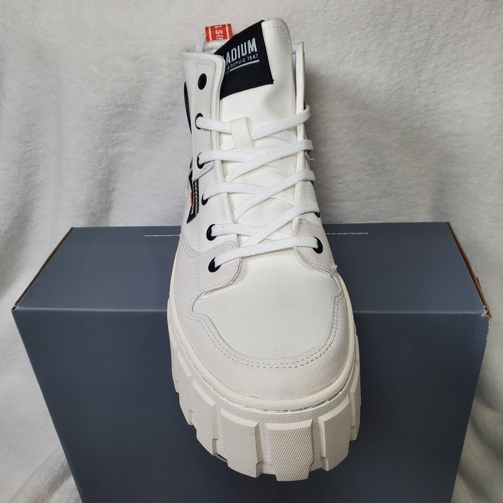 Palladium Pallatower Hi Top Sneakers Y2K Streetwear Platform Womens 10 Men 8.5 - Picture 2 of 7